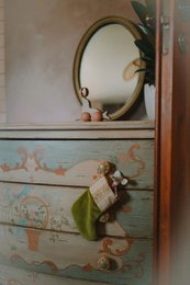 TISU Christmas Stocking, Olive