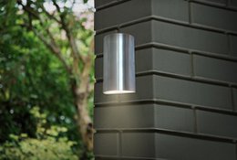 FlinQ Wandleuchte Outdoor Chrom VENIA II