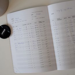 Fotografers brevpapir notesbog