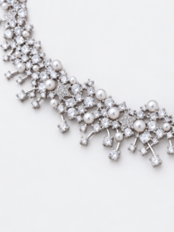 Sternenlicht-Perlen-Brautschmuck-Set