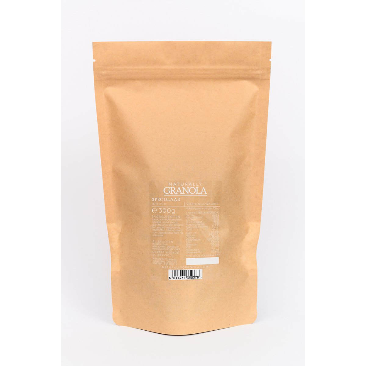 Speculaas Granola Navulzak