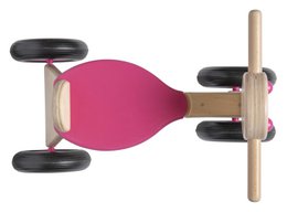 Van Dijk Toys Berken Houten Balance Bike fra 1 år - Pink