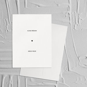 Little girl / folding card