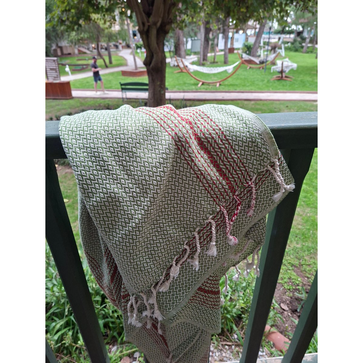 The All-Day Wrap · Diamond Weave