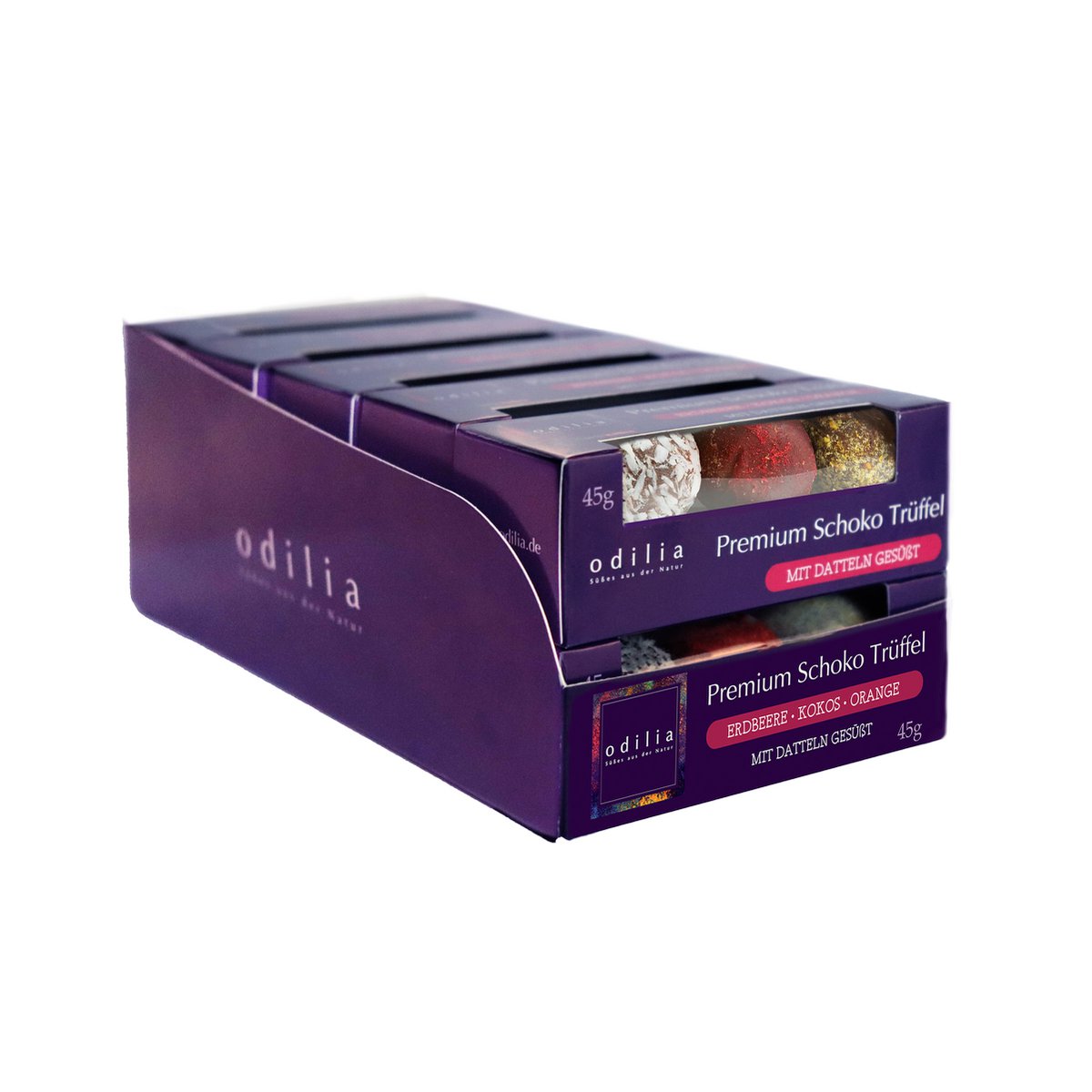 Premium organic chocolate truffles 45g