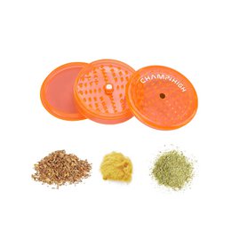 Large colored plastic grinder