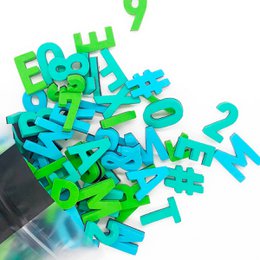 Modern magnetic letters - Knutsch Bang