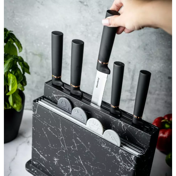 Ensemble de couteaux avec planches Klausberg 10/1