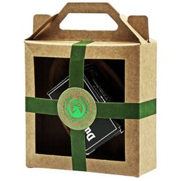 Geschenk-Set mini-Dudu Osun® CLASSIC 25g, Olivenholzschale klein