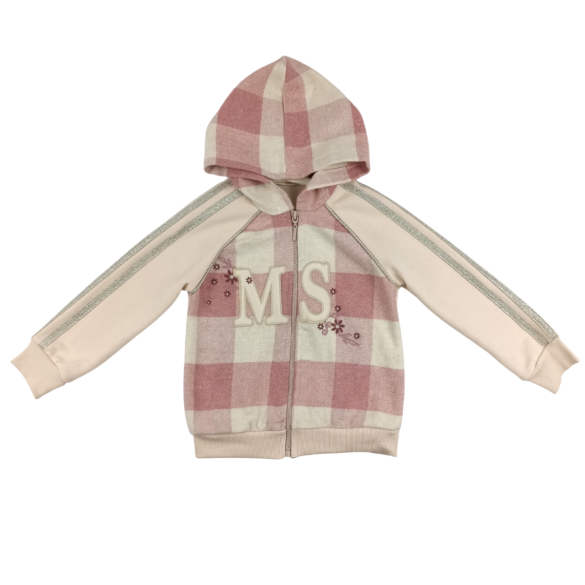 Conjunto de 3 niñas con sudadera, talla 104/122