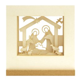 Krippe-Silhoubox L