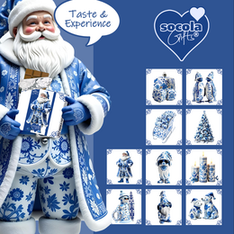 Socola czekolada 200 gramów tabletki "ASSORTI" (10x1 szt.) Pudełko świąteczne