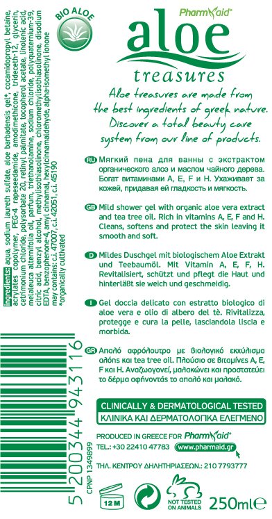 Shower Gel Tea Tree 250ml (Aloe)