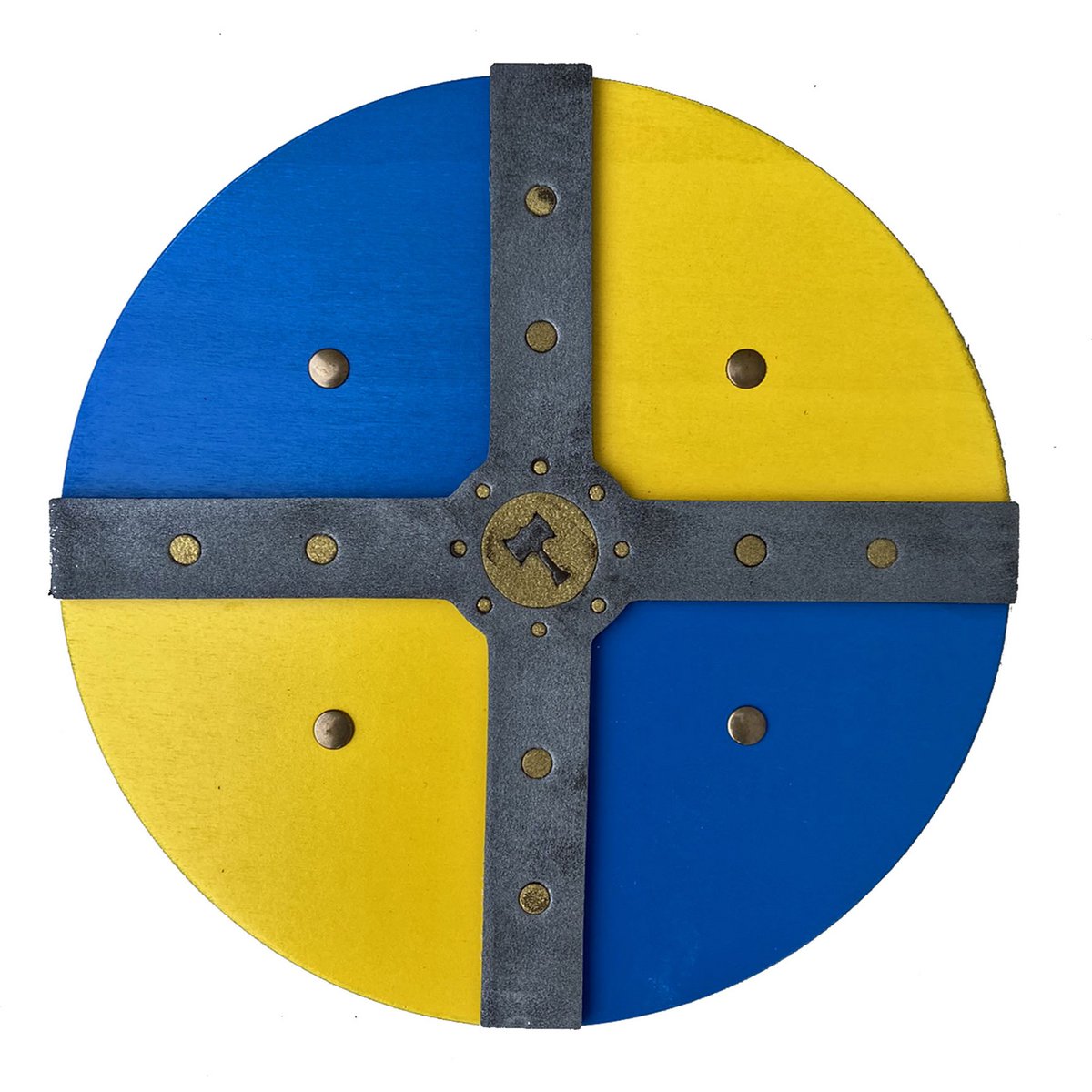 Shield Histrik Viking L Yellow-Blue Thor - ST754