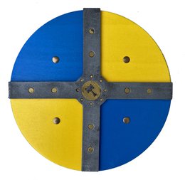 Shield Histrik Viking L Yellow-Blue Thor - ST754