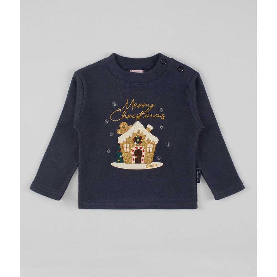 Christmas Gingerbread House Sweater
