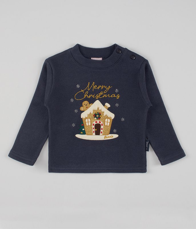 Christmas Gingerbread House Sweater