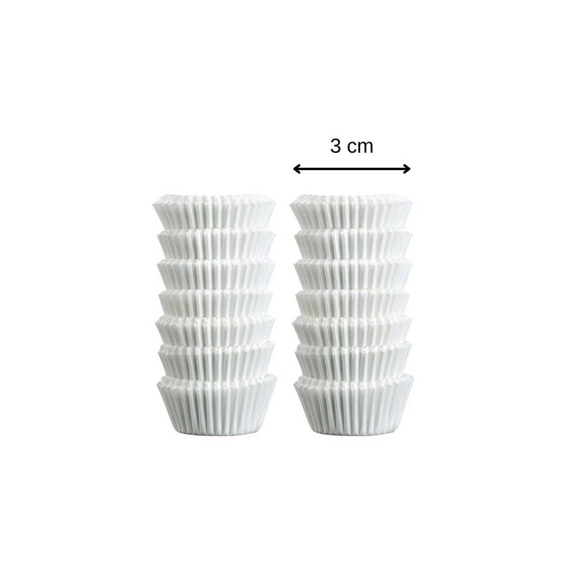 Set van 240 papieren muffinvormpjes 3 cm Zenker Smart Pastry