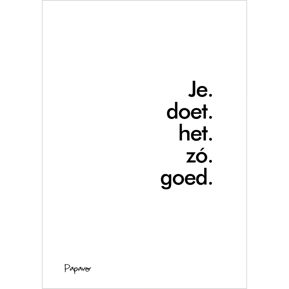 Zo goed