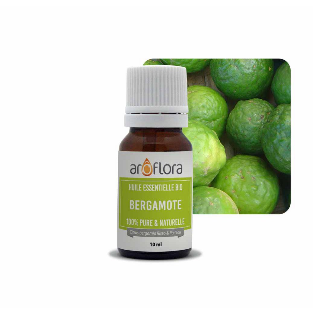 Batch mit 6 ätherischen Bio-Ölen 6x10 ml Bergamotteschale
