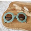 Baby- en kinder zonnebril UV400 bloem - Salie