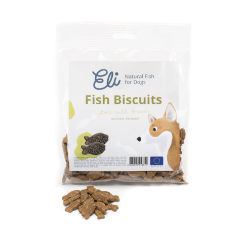 Fish Biscuits Dog Training Treats 80g