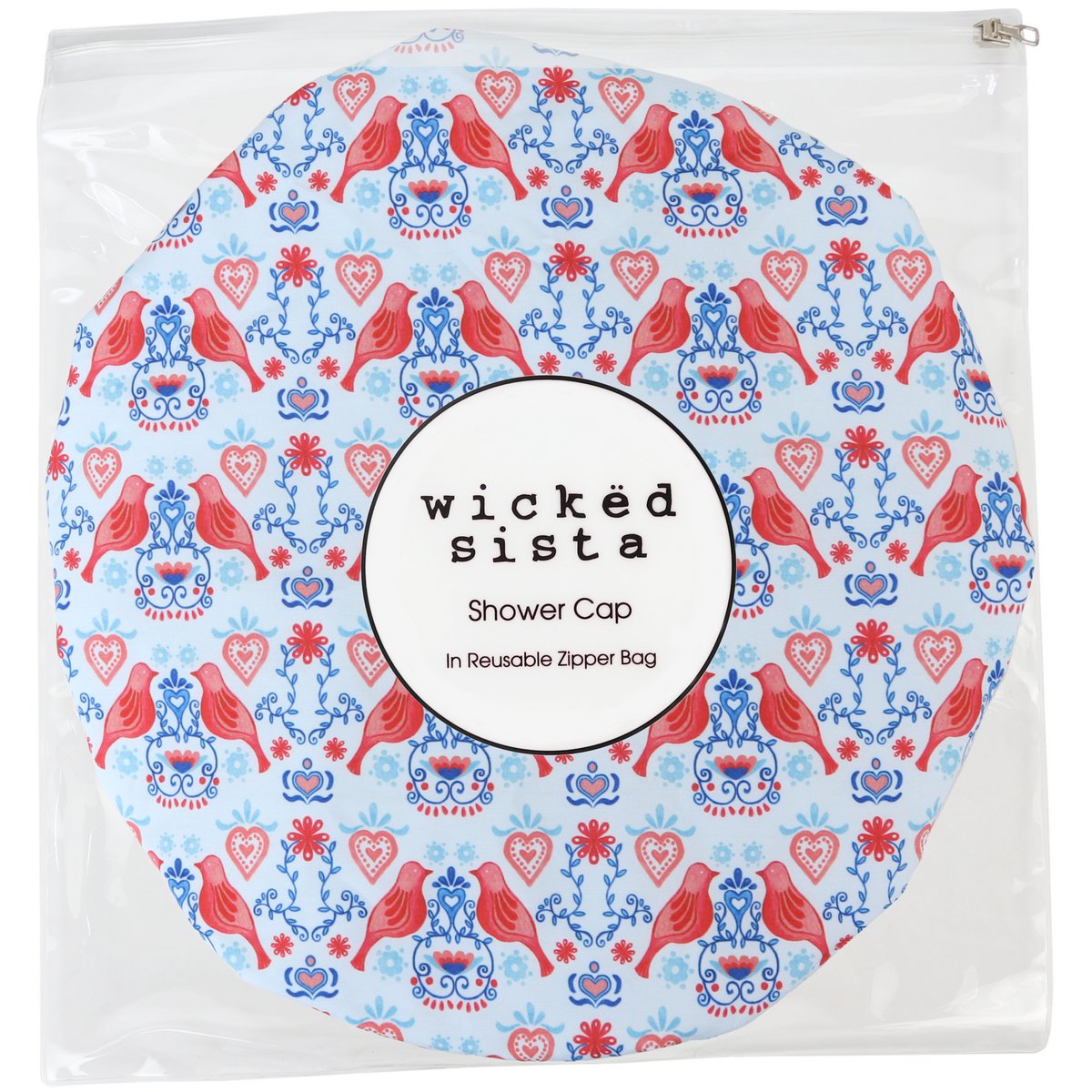 WS Shower Cap Love Birds