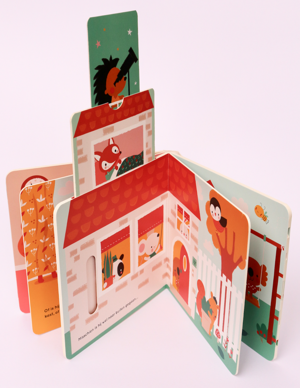 Kiekeboe (livret coulissant en carton avec double curseurs)