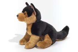 Owczarek siedzący 30 cm - pluszowa zabawka - przytulanka