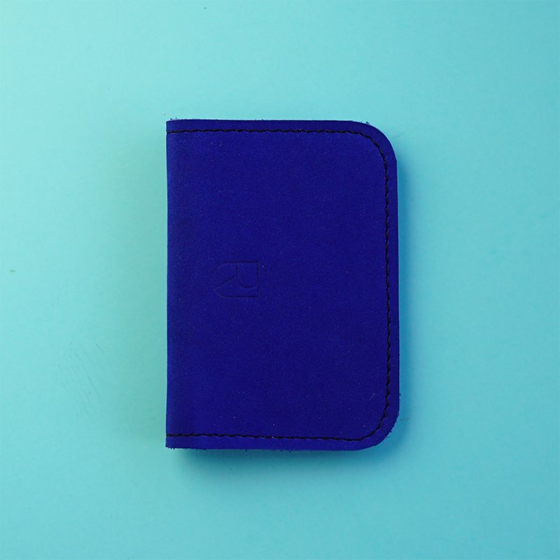 læder kort sleeve BIO kobalt