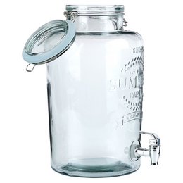 Dispenser with Tap Glass 8 l