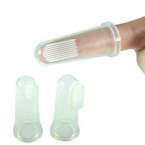 Double thimble toothbrush