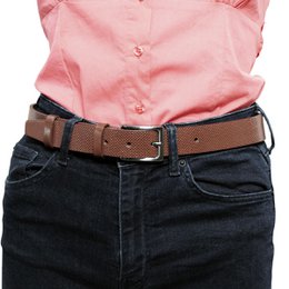 Ceinture pour femme en cuir ou ceinture pour homme en cuir avec impression en cuir véritable 3 cm de large