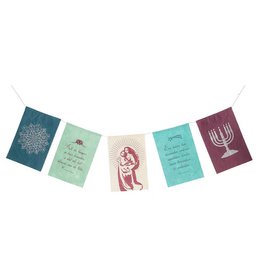 Wishing flags | Light | Greeting Card