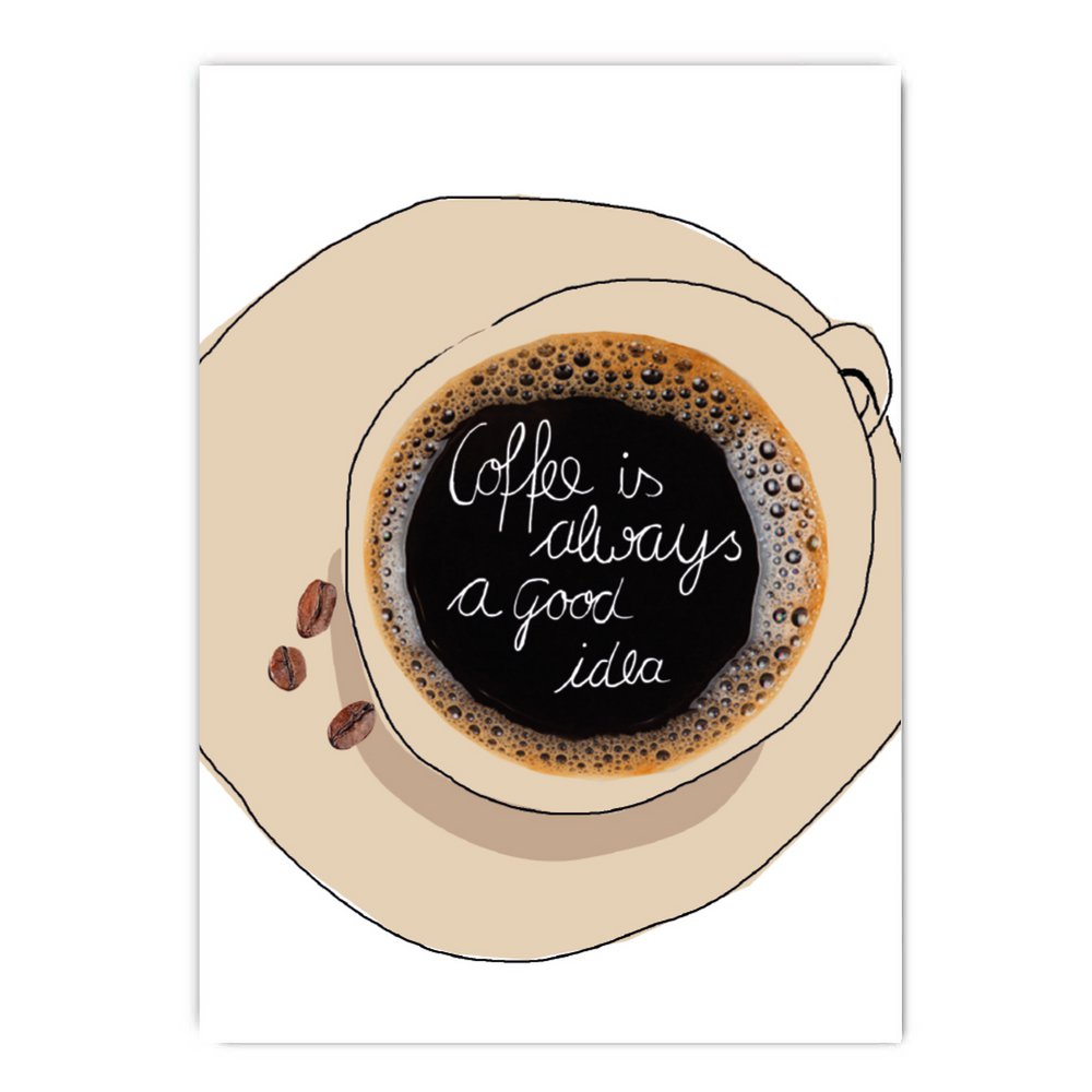 Koffie is altijd een goed idee