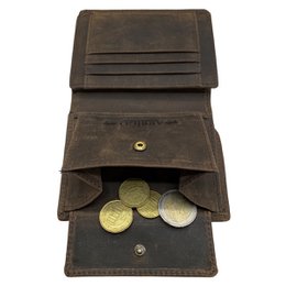 Geldbörse Herren - Geldbörse Herren - Arrigo Wallet - Billfold Modell in 3 Farben Büffelleder