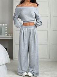 Flower Gray 2XL