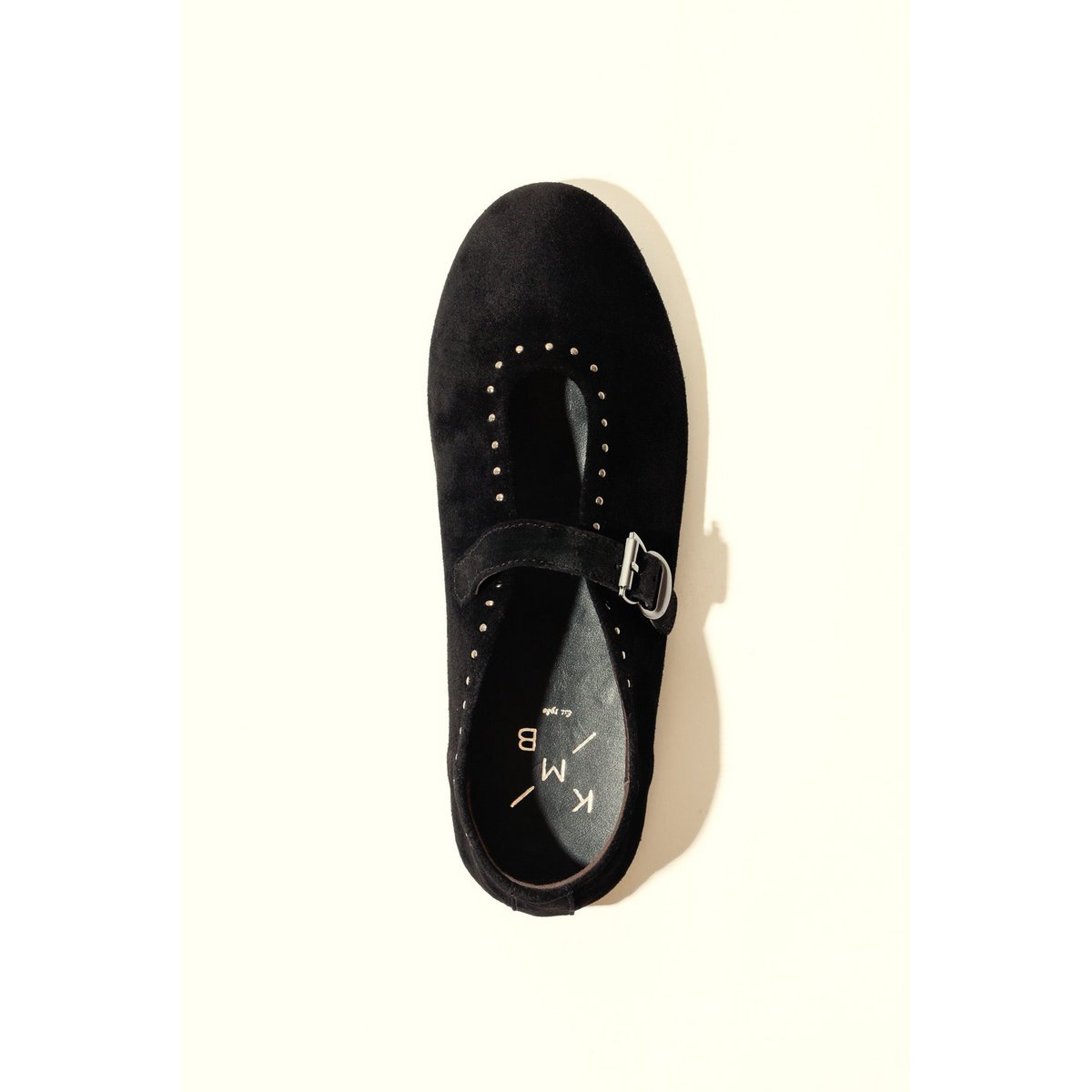 MERCHE BLACK – Ballerinas mit Nieten