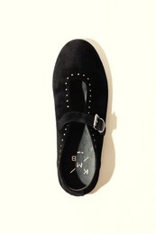 MERCHE BLACK – Ballerinas mit Nieten