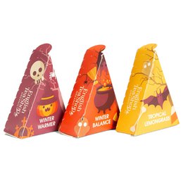 ETS - Tee Geschenk "Halloween" BIO, 12 Pyramiden Beutel