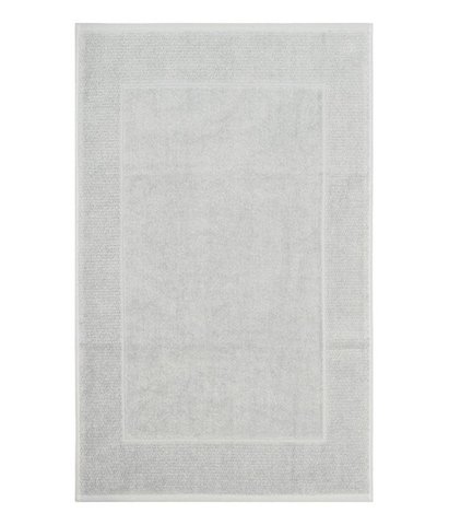 Badezimmermatte Luxus Silbergrau