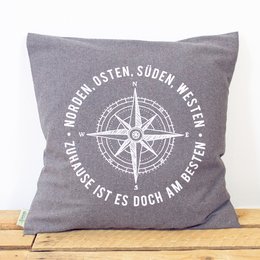 Pudebetræk "Hjemme..."
