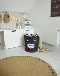 Storage Basket Children's Room - Cat