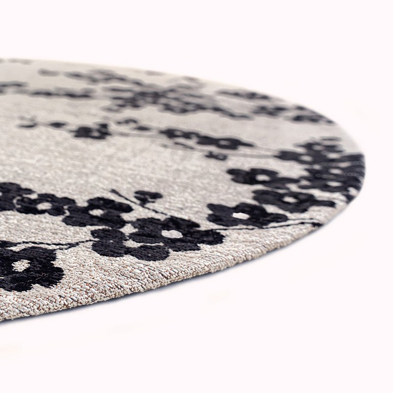 Eco Rug - Night Snow - Tæppe sort