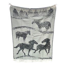 Snow Horse landskab - 100% NZ uld