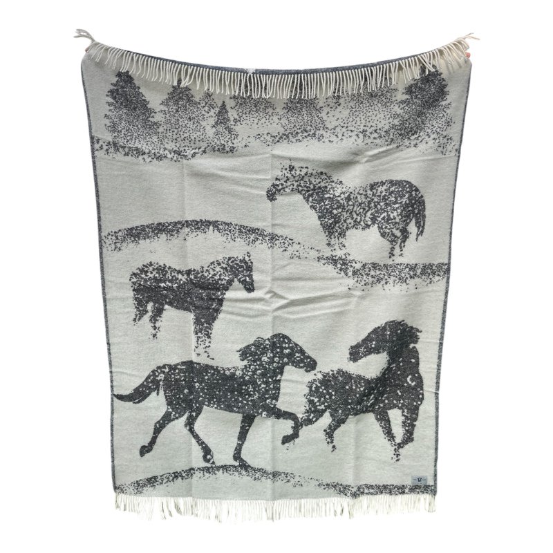 Snow Horse landskab - 100% NZ uld
