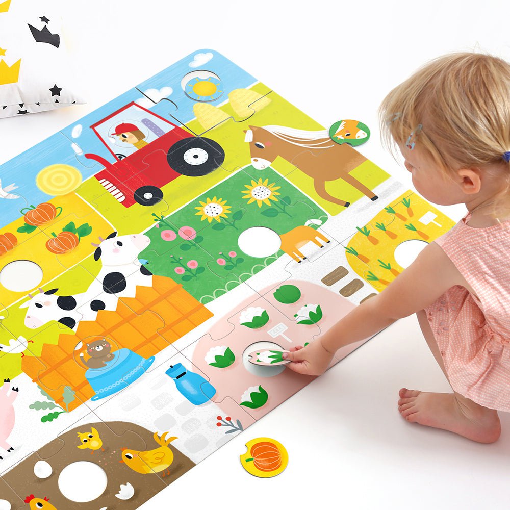 Duży rozmiar Puzzle Farm Match Fun