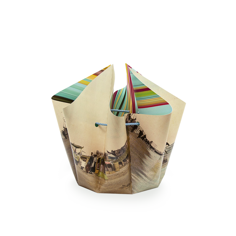 Hendrik 'Folding vase / Bow vase' Beach of the Netherlands'