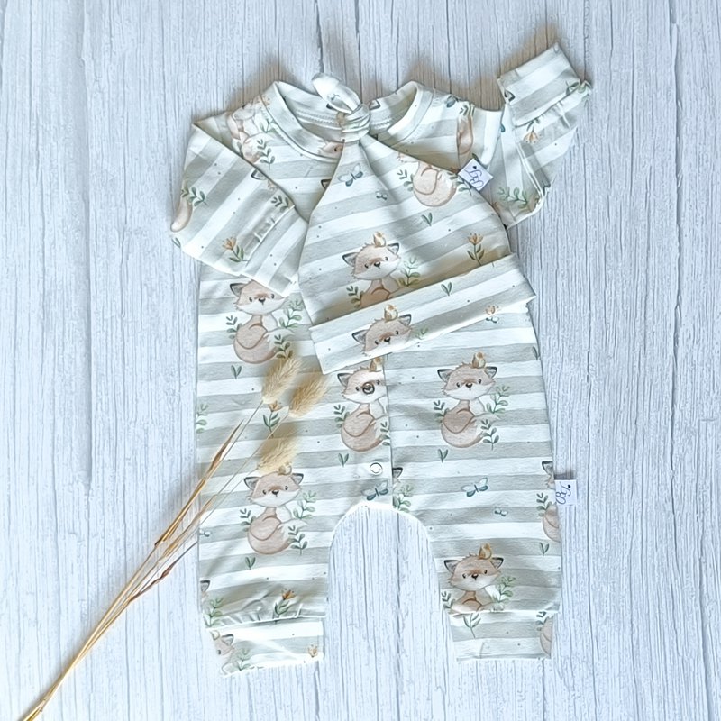 Playsuit Fox & Bird - Exclusive Design