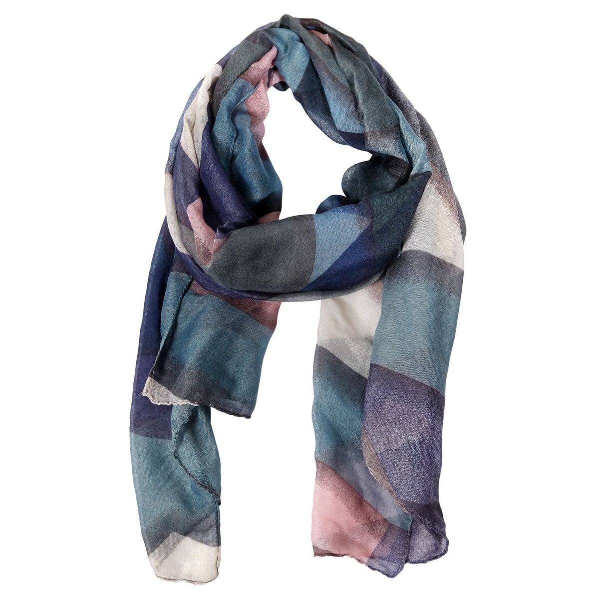 Paquet d'écharpes foulards d'été couleurs assorties, VE 12